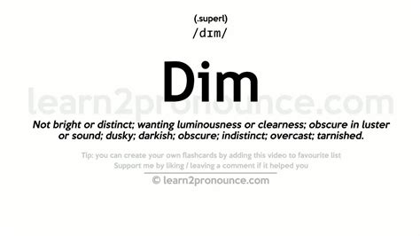 dim meaning in music