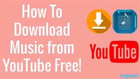 how to download music from youtube to mp3