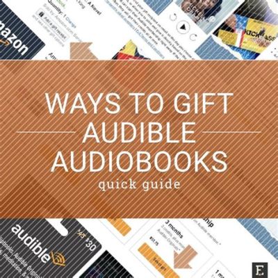 How to Gift Books on Audible: A Comprehensive Guide