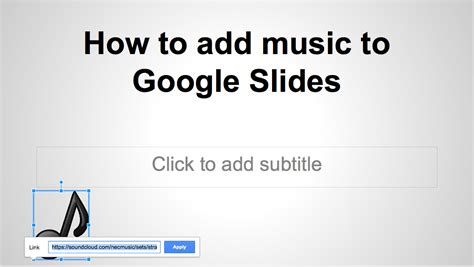 how to put music on a google slideshow - exploring the art of blending visuals and auditory elements